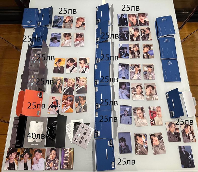 Kpop албуми и картички, Seventeen, enhypen, stray kids,black pink,etc2