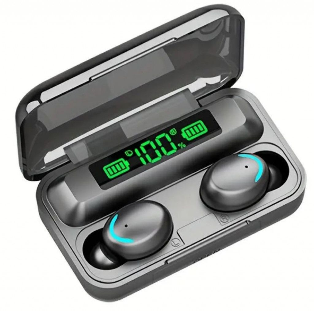 Bезжични bluetooth слушалки TWS – 9D Стерео спортни слушалки с кутия з