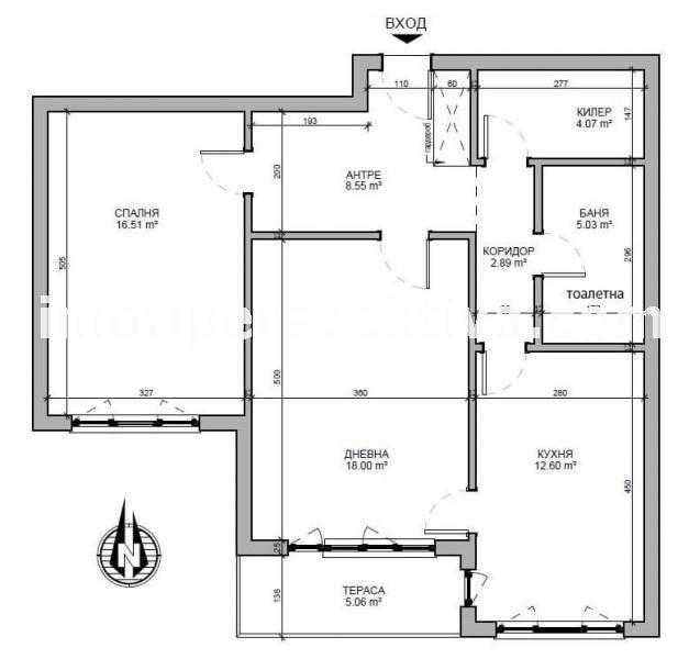 Продава се Тристаен апартамент в Пловдив, Кючук Париж - 82 кв.м за 1493 €/кв.м - Снимка #13