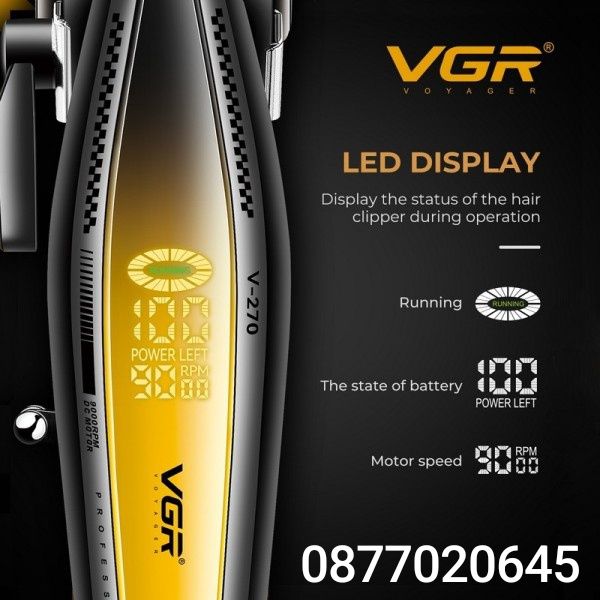 Машинка за подстригване VGR Voyager Professional V-270