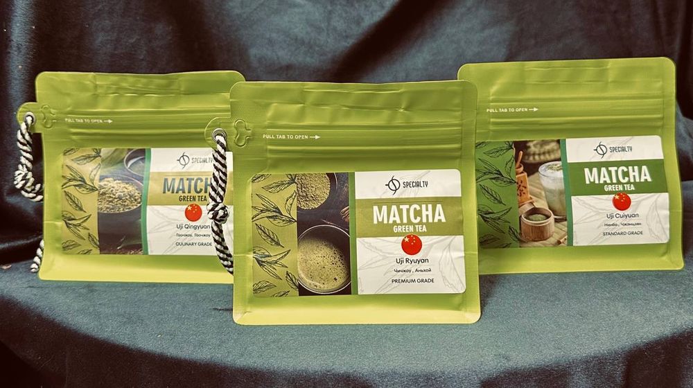 Матча от Specialty чай, китайские и японские сорта.
