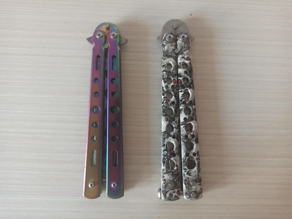 Butterfly training knife