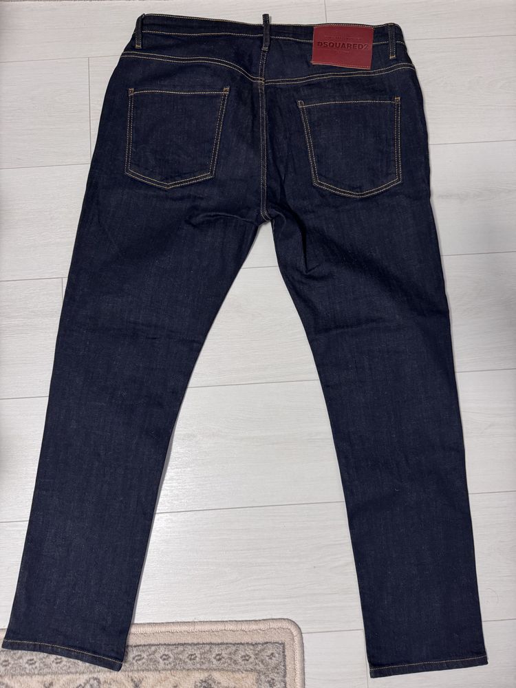 Blugi Dsquared albastru inchis