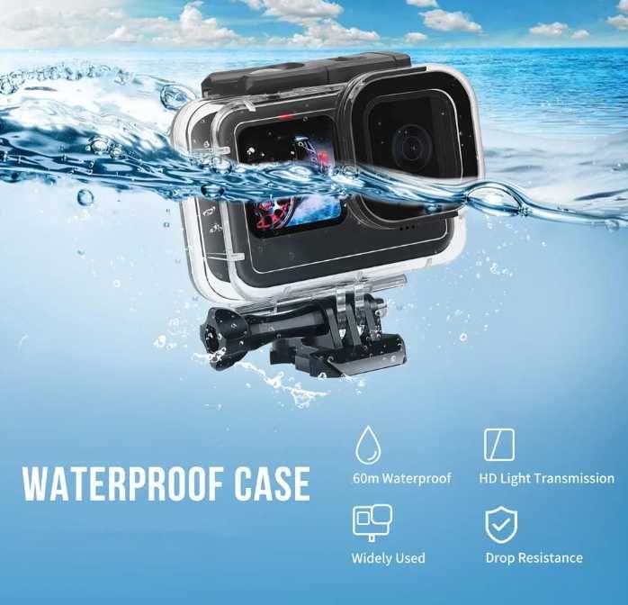 Водоустойчив защитен калъф за GoPro Hero 9 , 10 , 11 , 12