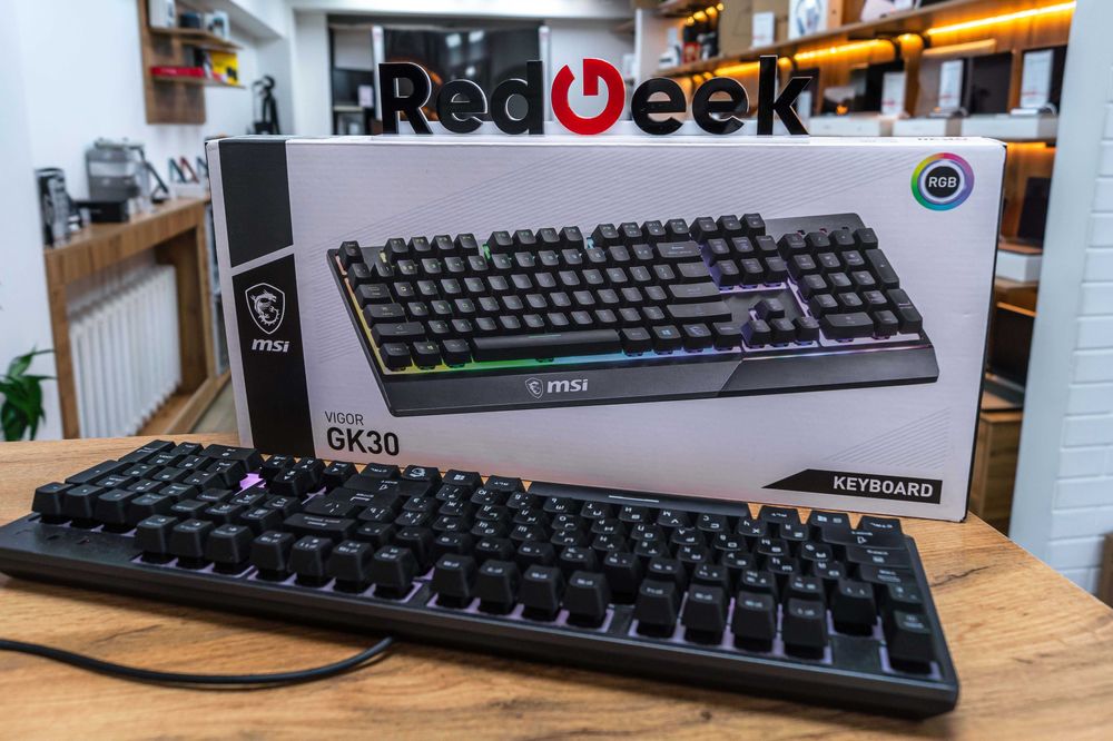 Клавиатура MSI Vigor  GK30  Магазин Red Geek