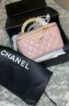 Geanta Chanel Vainty piele naturala pe stoc