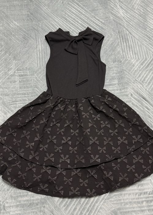 Платье черное пышное