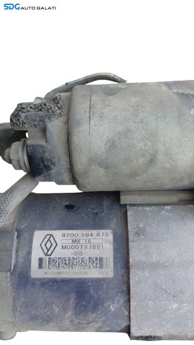 Electromotor cu 12 Dinti Renault Megane 3 1.5 DCI K9K 2015 - Prezent Cod 8200584675 M000T87881 [M7935]