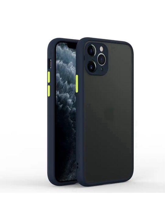 Iphone 11/12/13 PRO MAX - Husa Hybrid Slim Silicon Spate Plastic