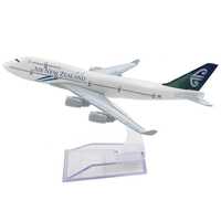 Macheta avion Air New Zealand B747 / 16cm / metal