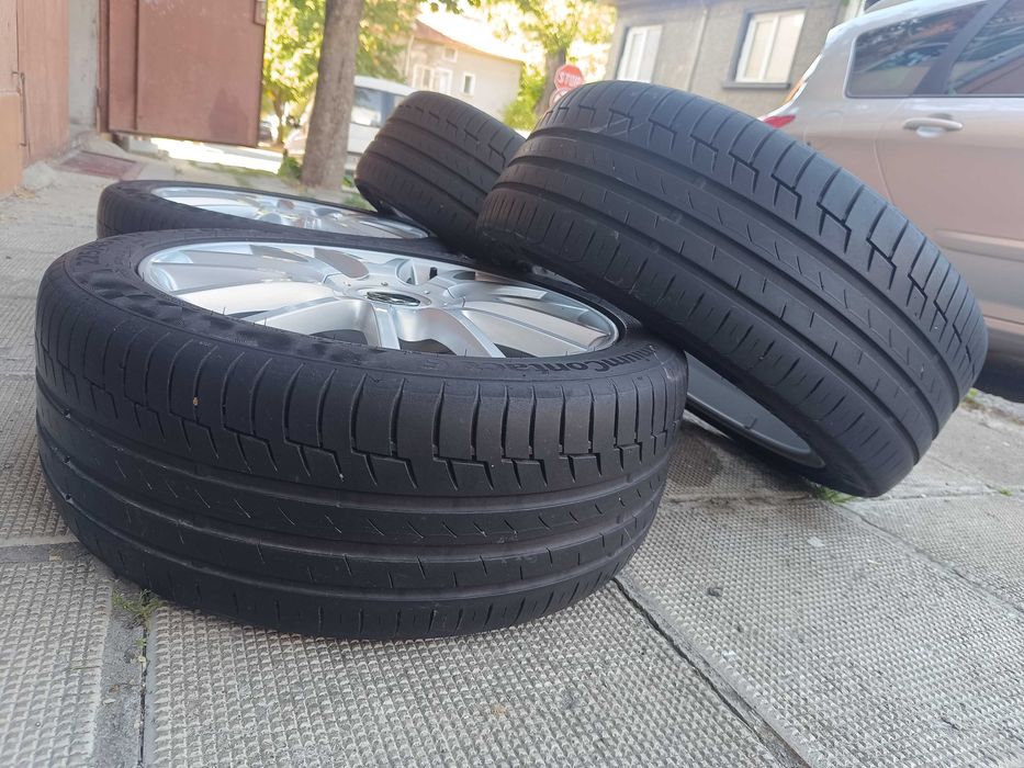 ОРИГИНАЛНИ джанти с гуми 17 ' 5x112 57,1 ФОЛКСВАГЕН / VW GOLF TOURAN