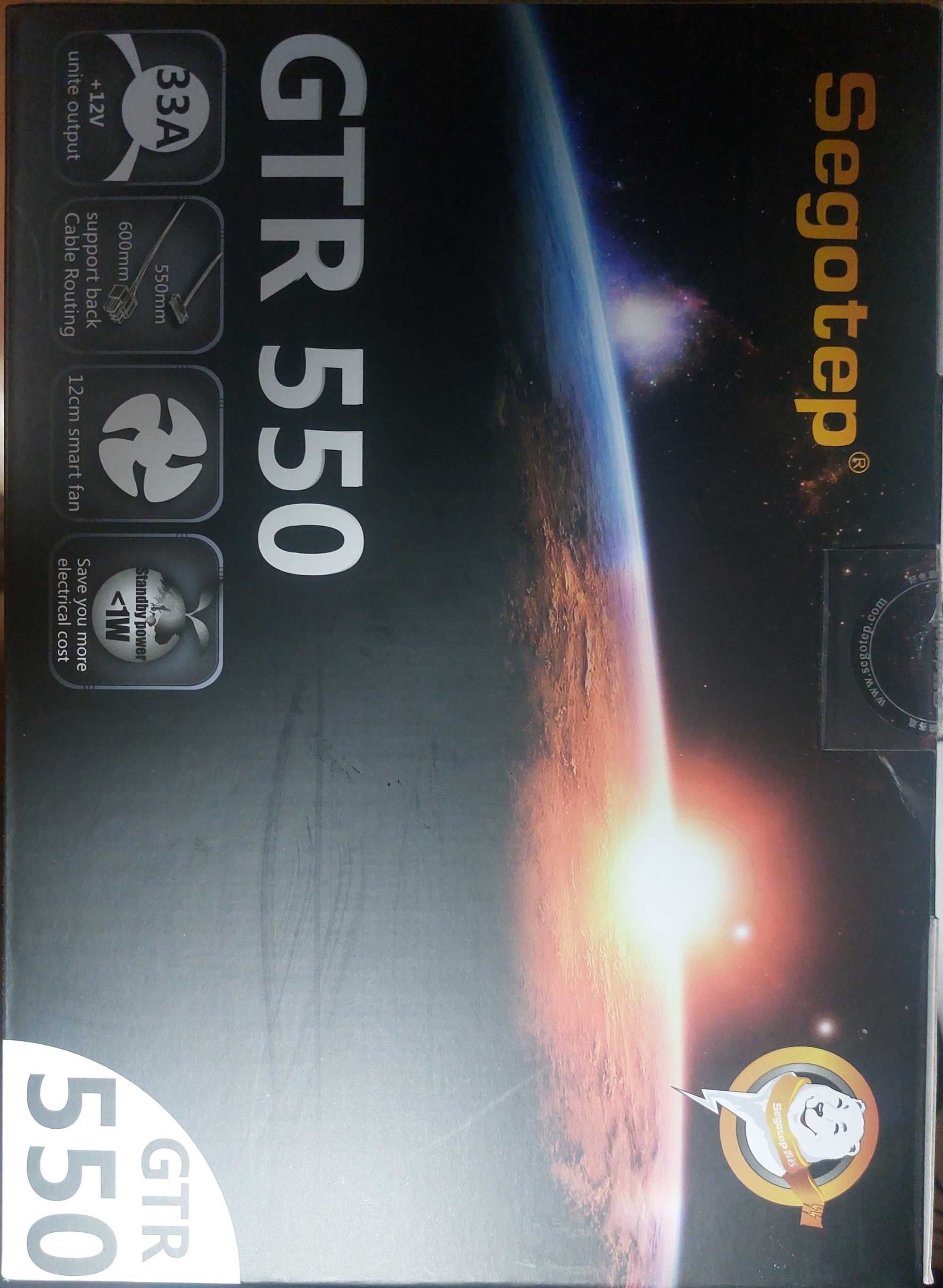 Sursă PC Segotep GTR 550W | Garanție 1 an | Folosită 1 lună