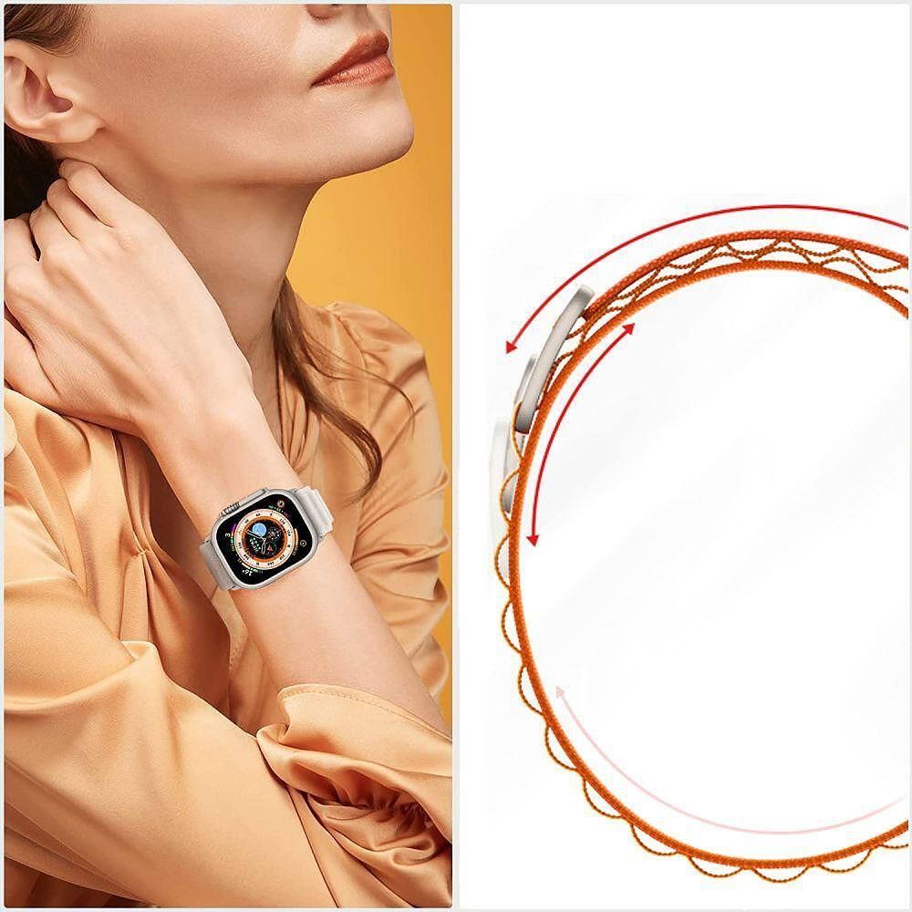 Каишка tech protect nylon pro за apple watch ultra/ ultra 2 orange/mou