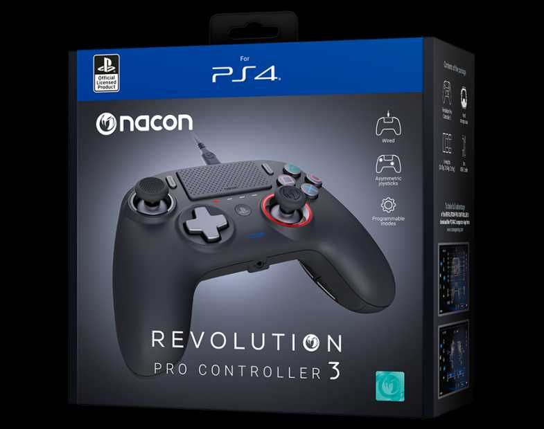 Controller PS4 Nacon Revolution Pro V3 Black sau Blue Nou Sigilat