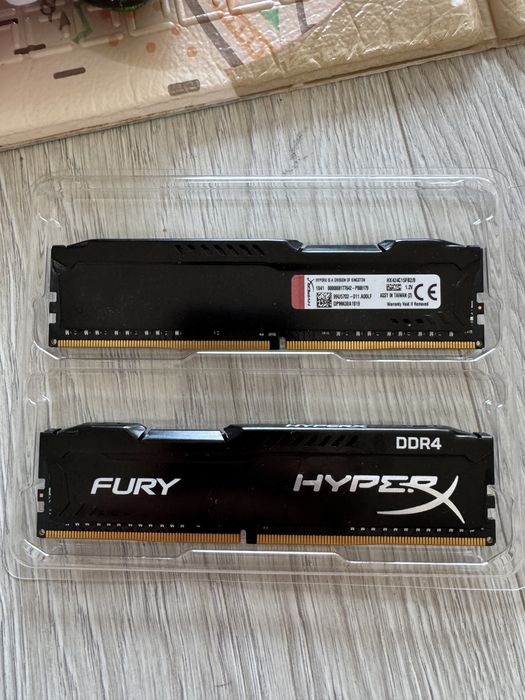16gb (2x8) RAM DDR4 Kingston Fury HyperX