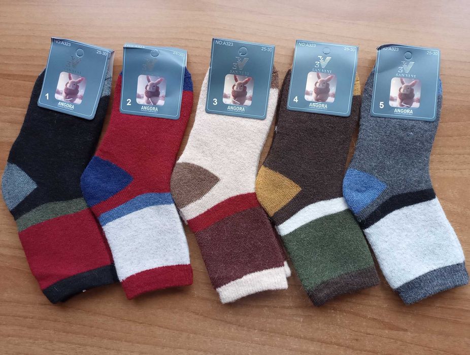 Детски Термо-Вълнени Чорапи