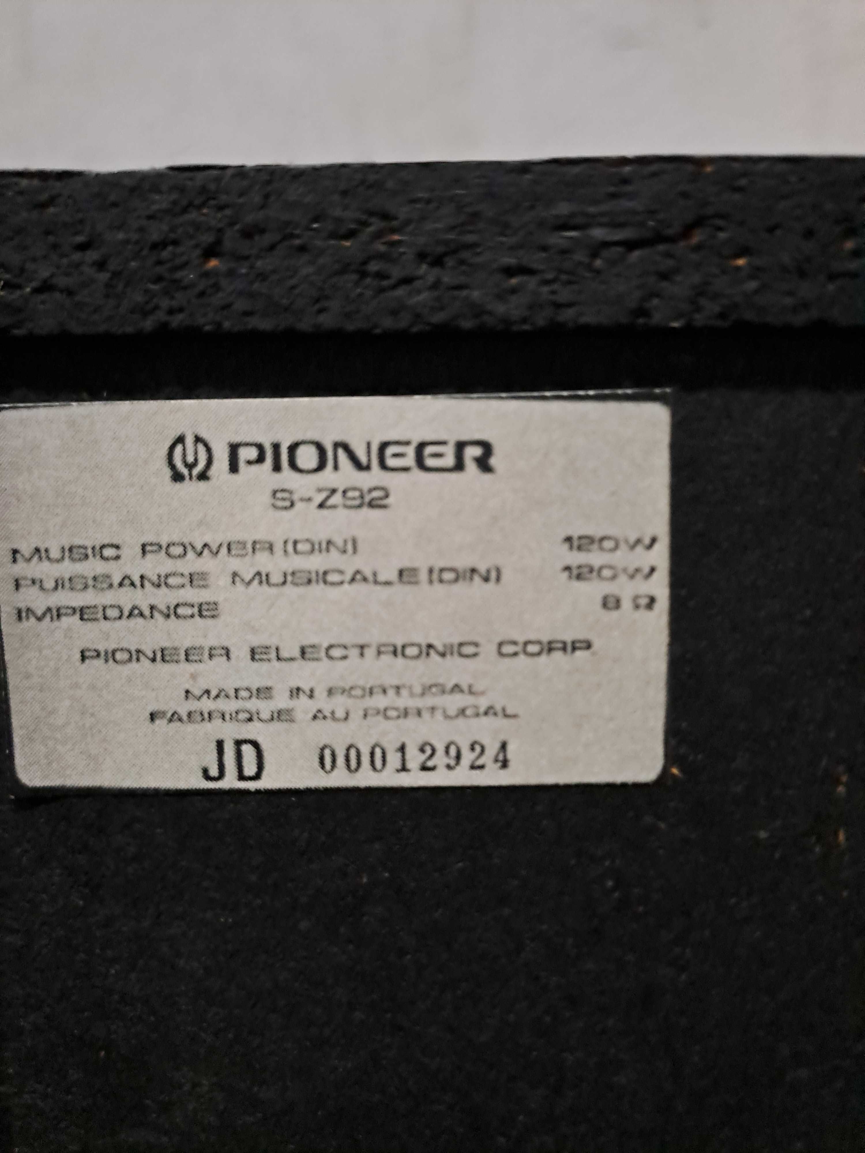 Тонколони Pioneer s-z92