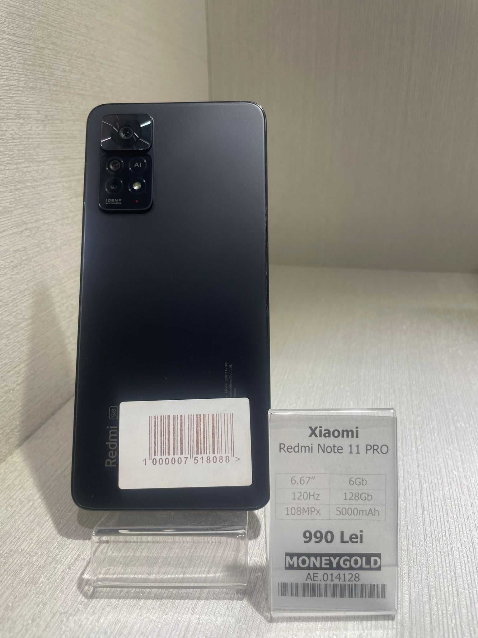 Telefon Xiaomi Redmi Note 11 Pro MoneyGold AE.014128