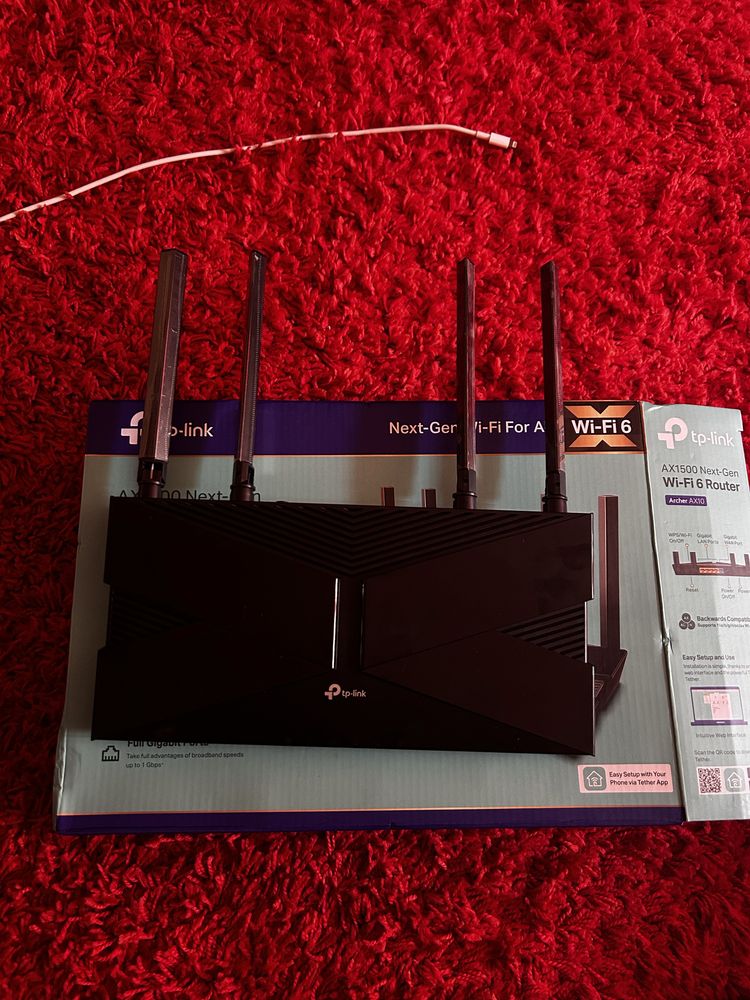 Wi-fi 6 Router AX1500 next-generation
