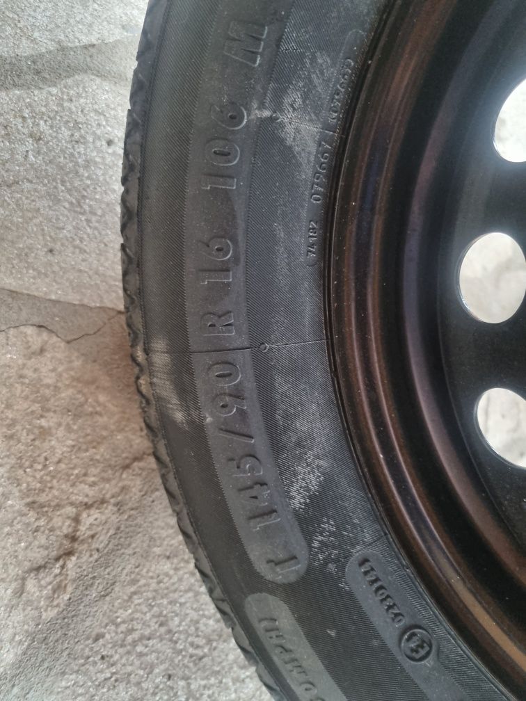 Резервна гума патерица за Nissan Qashkai Nissan Djyk 145/90/16