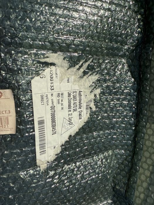 Ornament inferior bara spate Duster 3 2024 2025 - nou original
