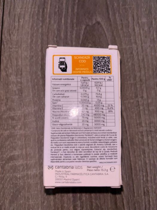 Heliocare supliment alimentar pt piele, 30 capsule