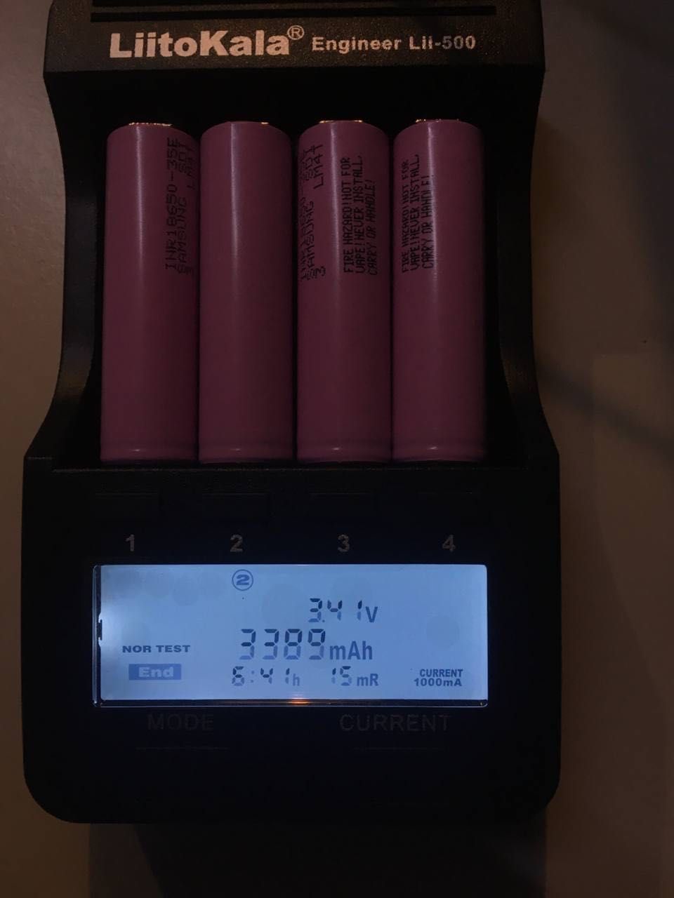 Нови Литиево-йонни батерии, Li-ion Samsung INR18650-35E 3500mAh 10A