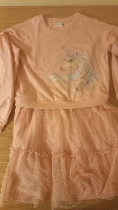 Rochie unicor fete 11-12 ani