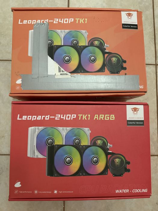 Jungle Leopard TK1 ARGB Cooler CPU AIO ARGB PWM 800-2000RPM,Intel AMD