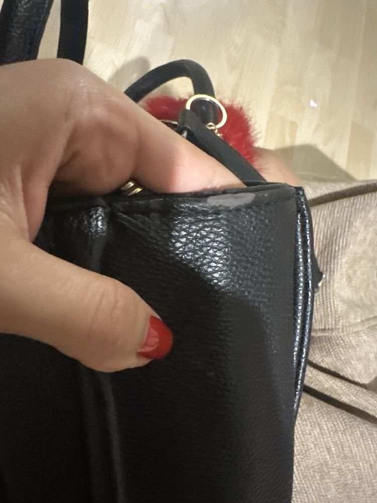 Кожена чанта Chanel