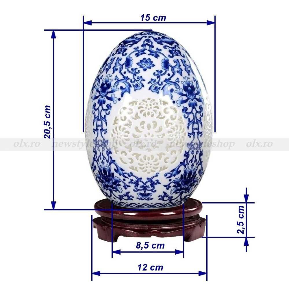 Cadoul ideal de Paște – Ou din porțelan de Jingdezhen lucrat manual