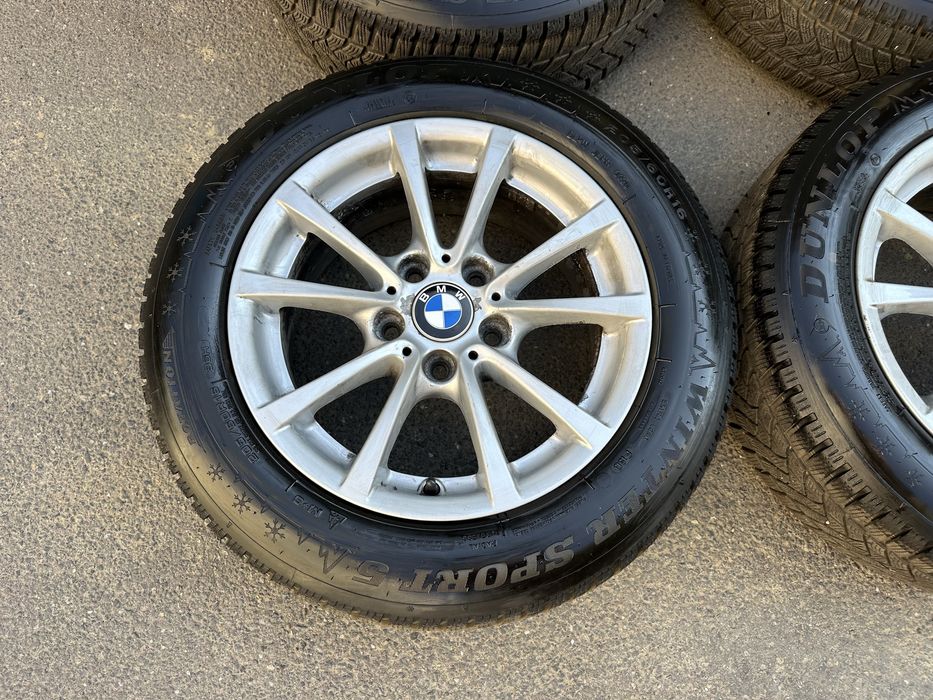 Jante originale bmw seria 3 f30 f31 cu anvelope de iarna 205/60/16