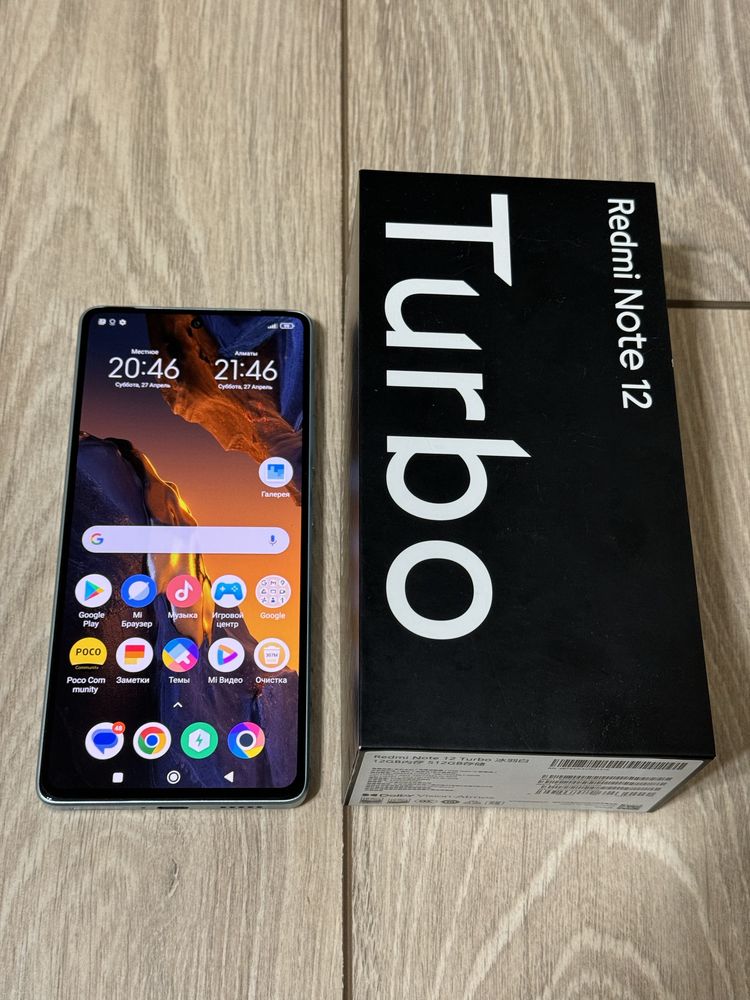 Redmi Note 12 Turbo 5G 512 gb Ram 12+3 доставка есть