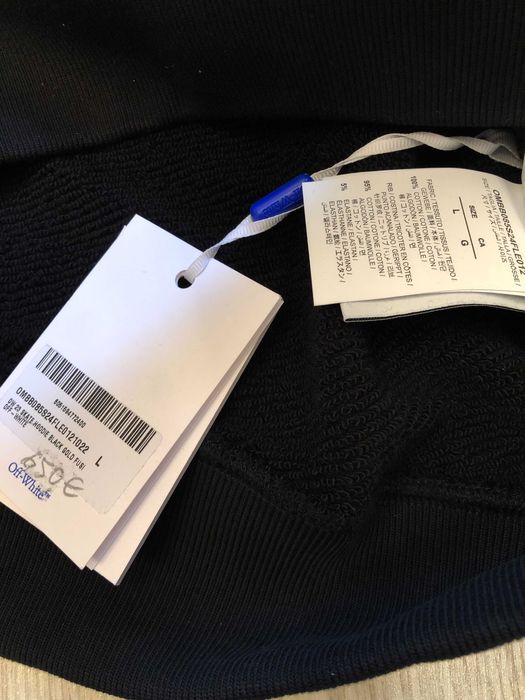 Off-White hanorac M-L si XL oversize, original, retail 650 euro