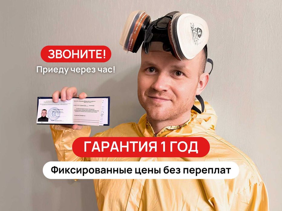 Профессиональная дезинсекция и барьерная защита помещений