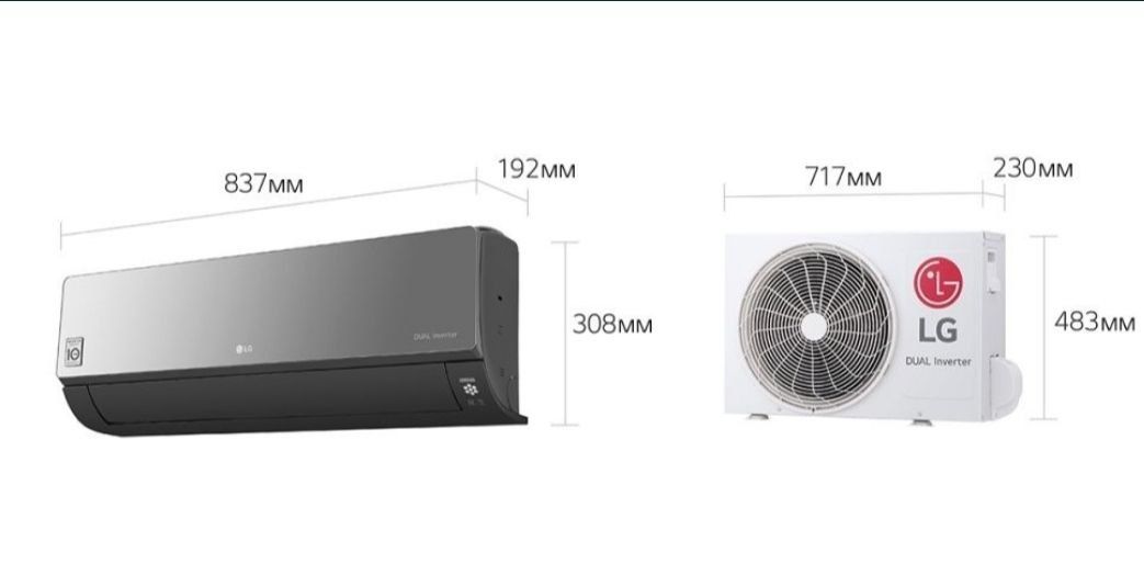 Кондиционер LG AC18BK Art cool от официального дилера в Ташкенте