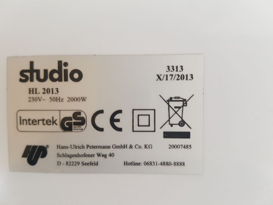 Aeroterma, ventilator, suflanta cu aer rece/cald