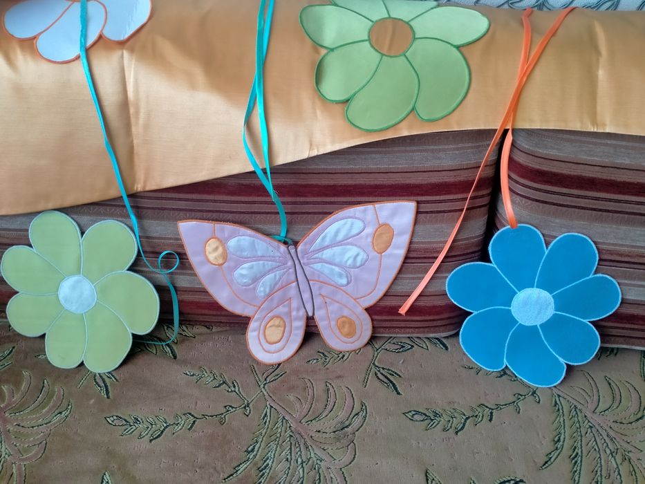 Ламбрекен , тюль, подвязки