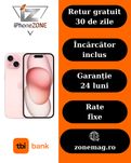 Magazin vinde iphone 15 pink 128gb 88% Grad A Garantie 24 luni