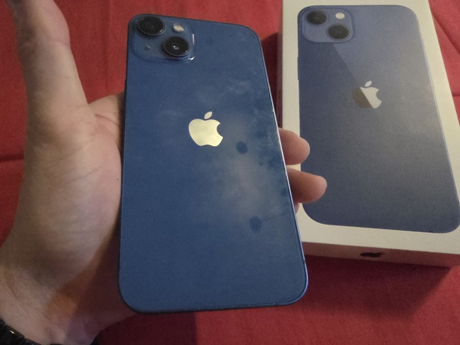 -Iphone 13, ca Nou, 128Gb, 6Ram, Blue, bat: 100%, ireprosabil, nici un