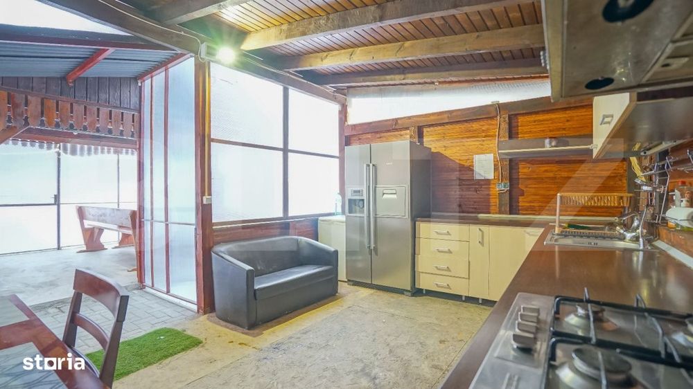 Cabana de lemn, 7 camere - afacere la cheie - Brasov