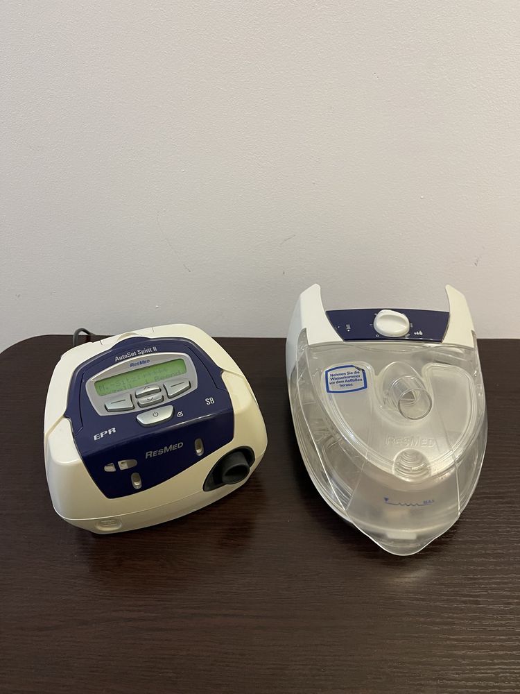 Aparat CPAP VPAP apnee Resmed s8