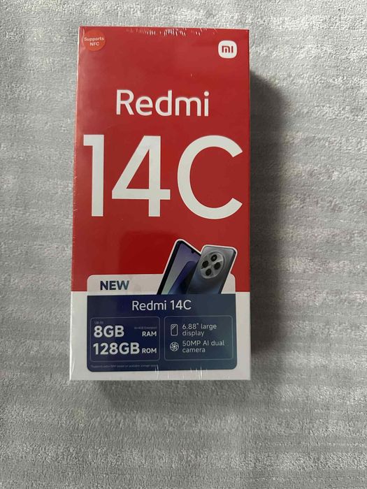 Чисто нов телефон Redmi 14C