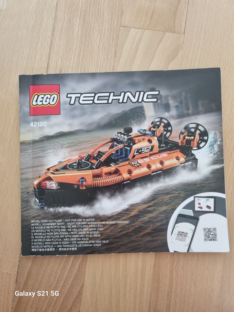 Barcă de Lego Technic