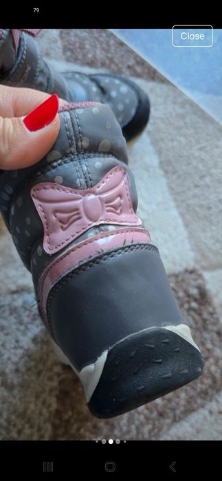 Cizme de iarna Geox Amphibiox marimea 30