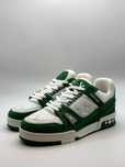 Louis Vuitton Trainers White/Green Sneakers