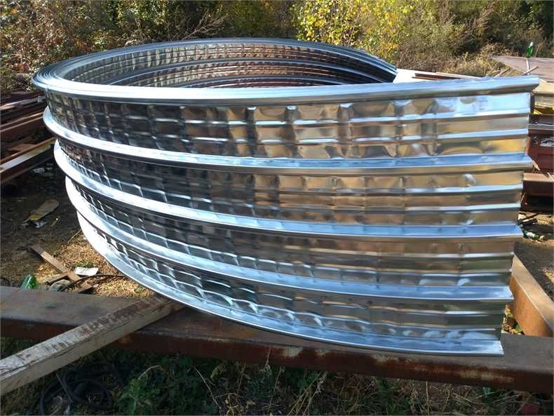 Дъговидна трапецовидна ламарина TR40x186-744