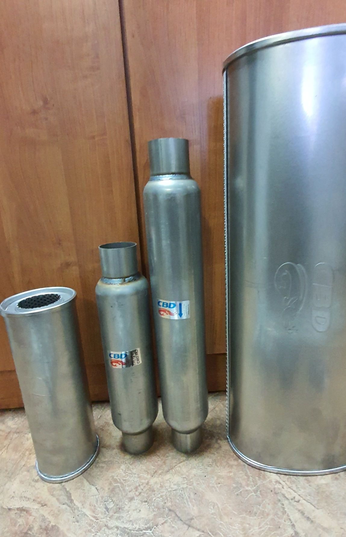 Выхлопные трубы из нержавеющей стали DX52/DX53 Ваз, Газ, Уаз.
