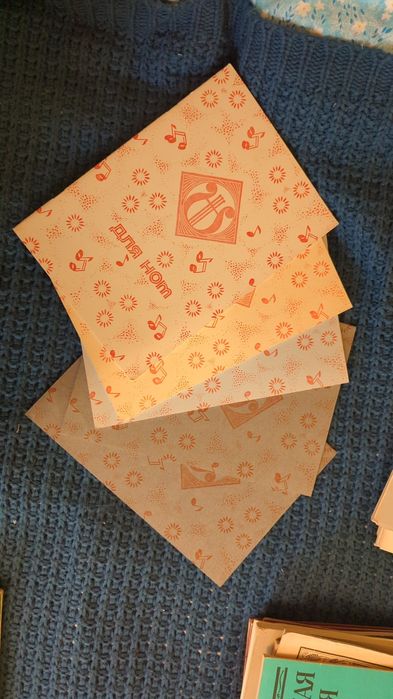 Нотные тетради СССР, новые