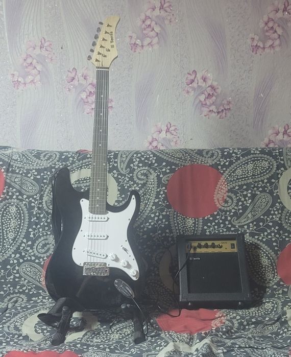Электрогитара Terris (комлект) срочно